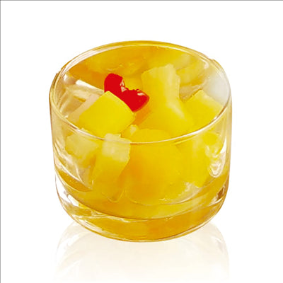 MINI VERRE ROND 'WAKI GLASS' 120 ML 4 OZ Ø6,7x5 CM TRANSPARENT VERRE (72 UNITÉS)