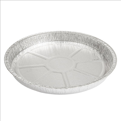 RÉCIPIENTS TARTELETTES 900 ML Ø 24,7/23x2,2 CM ALUMINIUM (100 UNITÉS)