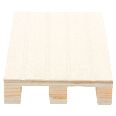 MINI PALETTE 13x8x2 CM NATUREL BOIS (40 UNITÉS)