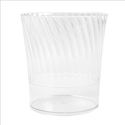 RÉCIPIENTS MISE EN BOUCHE RÉUTILISABLES Ø 6,5x7,1 CM TRANSPARENT PS (432 UNITÉS)