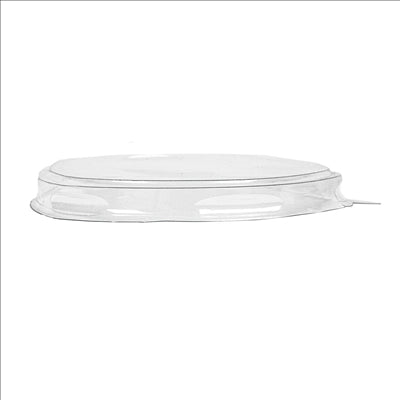 COUVERCLES POUR RÉCIPIENTS 133.02 Ø10,7 CM TRANSPARENT RPET (50 UNITÉS)