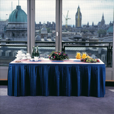 JUPES 55 G/M2 72x400 CM BLEU MARINE AIRLAID (5 UNITÉS)