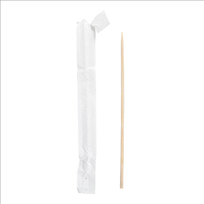 PIQUES POUR ESCARGOTS SOUS SACHET 15 (h) CM NATUREL BOIS (1000 UNITÉS)