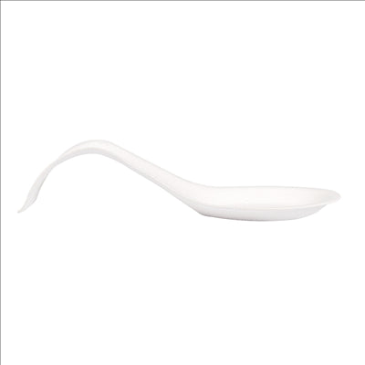 RÉCIPIENT À CUILLÈRE 'BIONIC' 10,1x2,7x2,6 CM BLANC BAGASSE (1000 UNITÉS)