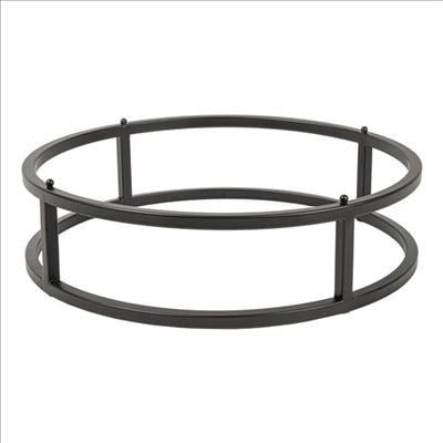 PRÉSENTOIR BUFFET POUR PLATEAUX 263.54/263.58 'ASAMI WARE' Ø 31,9x8 NOIR METAL (1 UNITÉ)