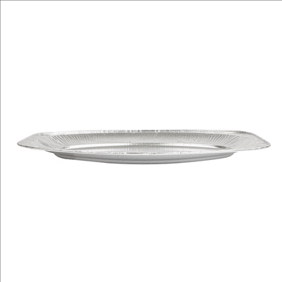 PLATEAUX OVALES 43x28,6x2,5 CM ALUMINIUM (120 UNITÉS)