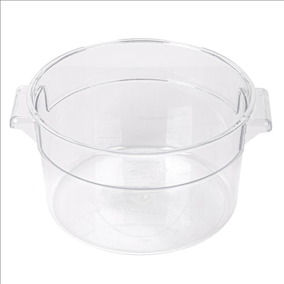 BAC ALIMENTAIRE 2 L Ø 18,4x10,9 CM TRANSPARENT POLYCARBONATE (1 UNITÉ)