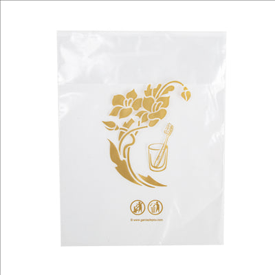 SACHETS PROTECTION DE GOBELETS 'TOUCH OF CHARM' 13,3x17 CM TRANSPARENT LDPE (1000 UNITÉS)