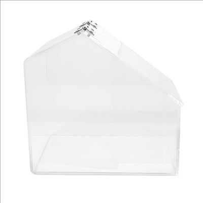 PRÉSENTOIR POUR PRODUITS EN VRAC 20x25x26 CM TRANSPARENT ACRYLIQUE (1 UNITÉ)