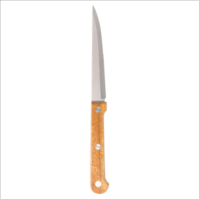 COUTEAUX À STEAK 22/11,5 CM ARGENTE INOX (12 UNITÉS)