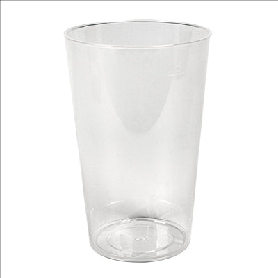 VERRES RÉUTILISABLES 500 ML Ø 9,1/6,8x14 CM TRANSPARENT PP (360 UNITÉS)
