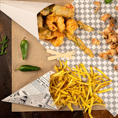 PIQUES FRITES 8,5 CM NATUREL BOIS (1000 UNITÉS)