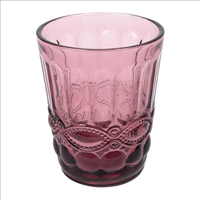 GOBELETS VINTAGE 'WAKI GLASS' 250 ML Ø8x10 CM LAVANDE VERRE (6 UNITÉS)