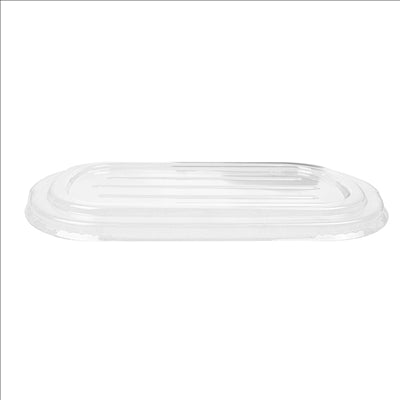 COUVERCLES LUNCH BOX 216.01/02/03/04 'BIONIC' 23,6x13,5x1,4 CM TRANSPARENT PET (500 UNITÉS)
