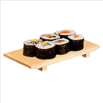 BASE SUSHI 27,5x18x2,5 CM NATUREL BAMBOU (1 UNITÉ)