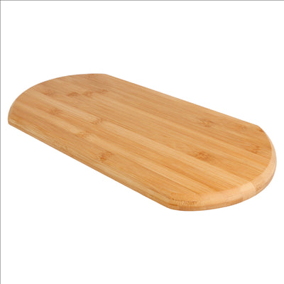 PLANCHE OVALE 21x40x1,5 CM NATUREL BAMBOU (1 UNITÉ)