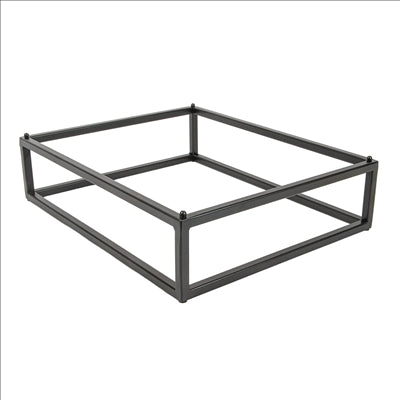 PRÉSENTOIR BUFFET POUR PLATEAUX 263.52/263.56 'ASAMI WARE' 32,5x26,5x8 CM NOIR METAL (1 UNITÉ)