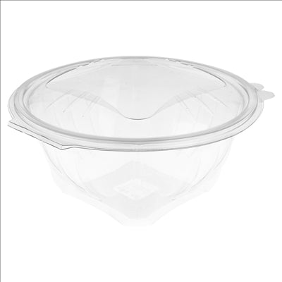 SALADIERS AVEC CHARNIÈRE 1500 ML Ø 18,2x12,1 CM TRANSPARENT RPET (300 UNITÉS)