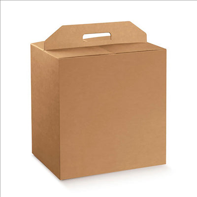 30 U. BOÎTES BOUTEILLES/AUTRES 33x25x35 CM NATUREL KRAFT (1 UNITÉ)