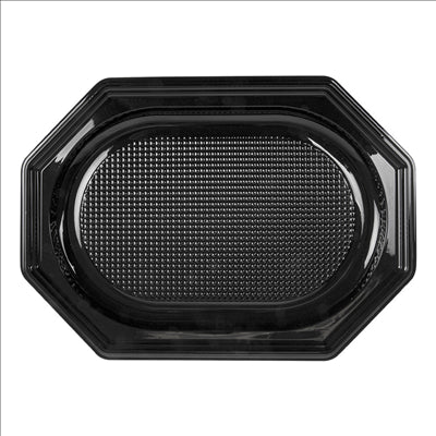 PLATEAUX TRAITEUR 35x25x2 CM NOIR RPET (100 UNITÉS)