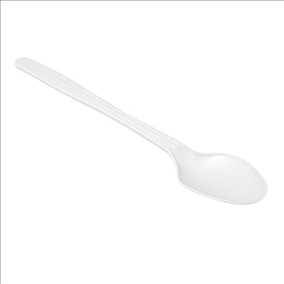 LONGUES CUILLÈRES EN SACHET 21 CM BLANC CPLA (500 UNITÉS)