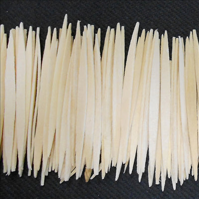 CURE-DENTS PLATS 6,5 CM NATUREL BOIS (2800 UNITÉS)