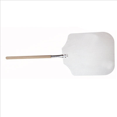 PELLE PIZZA BORDURES AIGUISÉES 40,6x45,7x100 CM ARGENTE ALUMINIUM (1 UNITÉ)