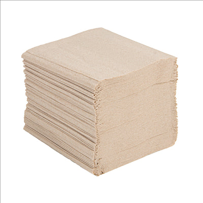 PAPIER HYGIÉNIQUE INTERCALÉ ECOLABEL 2 PLIS - 200 FEUILLES 2x16 G/M2 21x11 CM NATUREL PAPIER RECYCLÉ (40 UNITÉS)