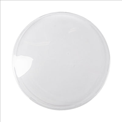 COUVERCLES HAUTS POUR RÉCIPIENTS 214.74/87 TRANSPARENT PET (50 UNITÉS)