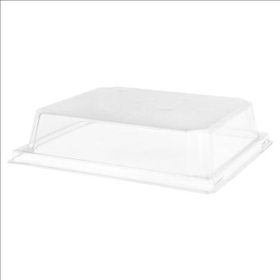 COUVERCLES POUR RÉFÉRENCE 224.87 3,7 (h) CM TRANSPARENT PET (1000 UNITÉS)