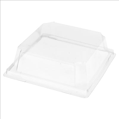 COUVERCLES POUR RÉFÉRENCE 224.85  3,7 (h) CM TRANSPARENT PET (1000 UNITÉS)
