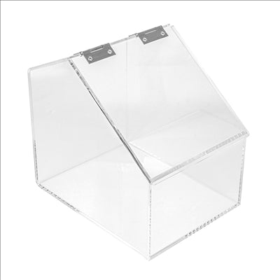 PRÉSENTOIR POUR PRODUITS EN VRAC 20x25x26 CM TRANSPARENT ACRYLIQUE (1 UNITÉ)