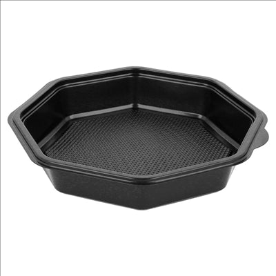 RÉCIPIENTS 680 ML 19x19x5 CM NOIR PS (300 UNITÉS)