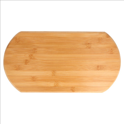 PLANCHE OVALE 21x40x1,5 CM NATUREL BAMBOU (1 UNITÉ)