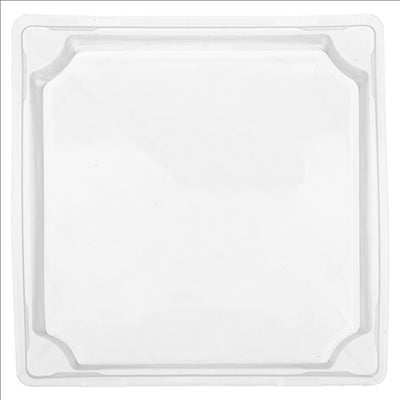 COUVERCLES POUR RÉFÉRENCE 224.85  3,7 (h) CM TRANSPARENT PET (1000 UNITÉS)
