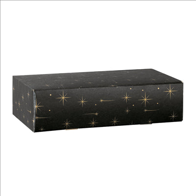 COFFRETS 2 BOUTEILLES 'CONSTELLATION' 34x18,5x9 CM NOIR CARTON (30 UNITÉS)