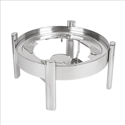 BASE POUR 268.71 37,5x37,5x20,5 CM ARGENTE INOX (1 UNITÉ)