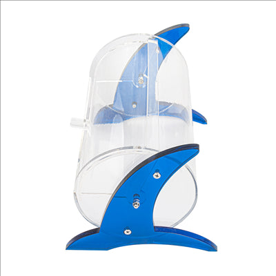 DISTRIBUTEUR CUILLÈRES À GLACES 27x20x18 CM TRANSPARENT ACRYLIQUE (1 UNITÉ)