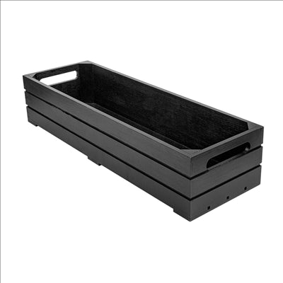 BOÎTE BUFFET GN 2/4 53x16,2x10 CM NOIR BAMBOU (1 UNITÉ)