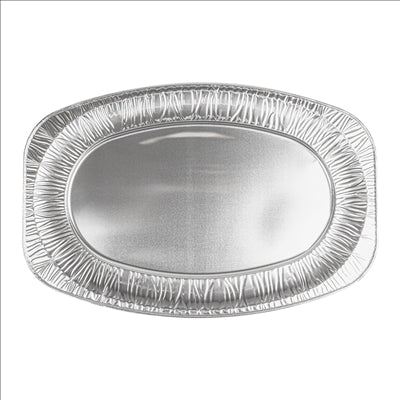 PLATEAUX OVALES 54,8x36x2,2 CM ALUMINIUM (10 UNITÉS)