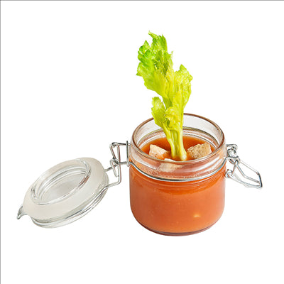 POT POUR MISE EN BOUCHE 'WAKI GLASS' 80 ML Ø 6x7 CM TRANSPARENT VERRE (48 UNITÉS)