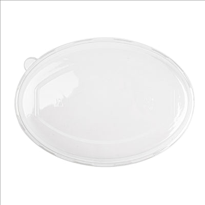COUVERCLES POUR RÉFÉRENCE 215.99 'BIONIC' 24x17x3,5 CM TRANSPARENT PET (300 UNITÉS)