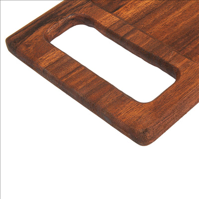 PLANCHE PRÉSENTATION RECTANGULAIRE 48x16x1,5 CM NATUREL BOIS (12 UNITÉS)