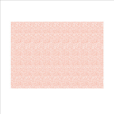 SETS DE TABLE 'MIAMI' 48 G/M2 31x43 CM SAUMON CELLULOSE (2000 UNITÉS)