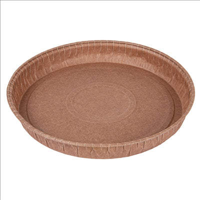MOULES ENFOURNER 158 G/M2 Ø 18,1x2,5 CM NATUREL PAPIER SILICONE (400 UNITÉS)