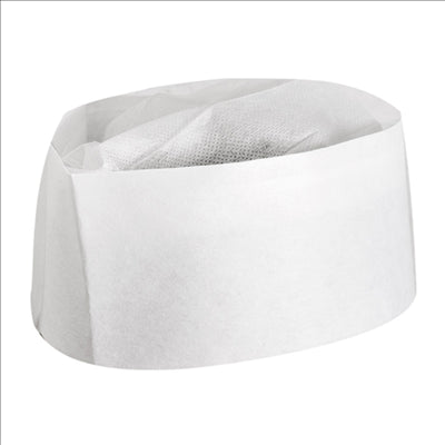 CALOTS AJUSTABLES BATEAU 28 CM BLANC PAPIER (100 UNITÉS)