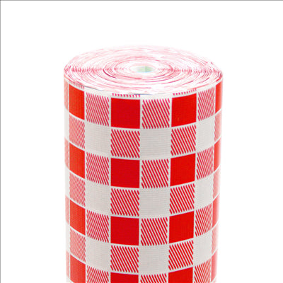 NAPPE EN ROULEAU 'ANETO - VICHY' 48 G/M2 1,20x100 M BLANC CELLULOSE (4 UNITÉS)