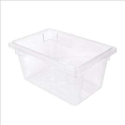 BAC ALIMENTAIRE 18 L 45,6x30,2x22,9 CM TRANSPARENT POLYCARBONATE (1 UNITÉ)