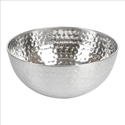 BOL MARTELÉ 'ARTINOX' 1700 ML Ø 19,5x9 CM ARGENTE INOX (1 UNITÉ)