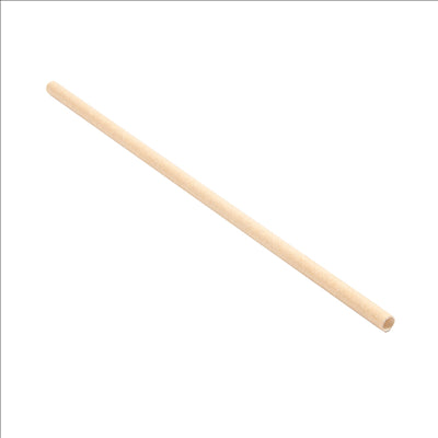 PAILLES DROITES SOUS SACHETS KRAFT 'PAPER' Ø0,60x20 CM NATUREL KRAFT (3000 UNITÉS)